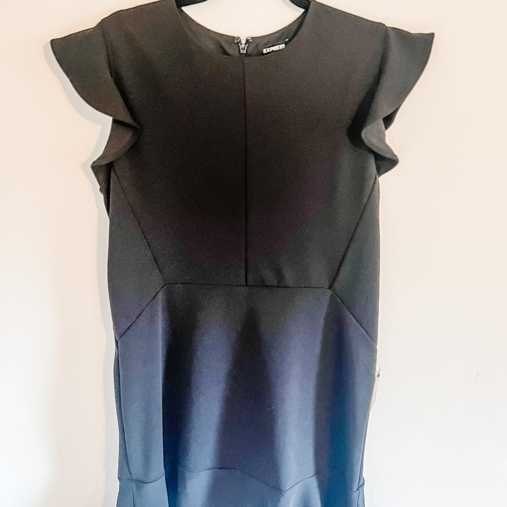 Express Black Mini Dress ~ Stretchy